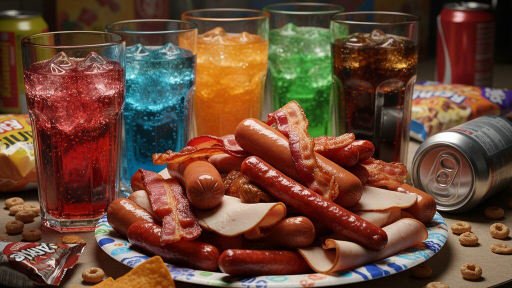 Мозъчен враг: Ултра-преработените меса и подсладени напитки