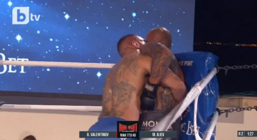 Боецът Георги Валентинов дисквалифициран и с доживотна забрана от MAX FIGHT след скандален инцидент, снимка 1