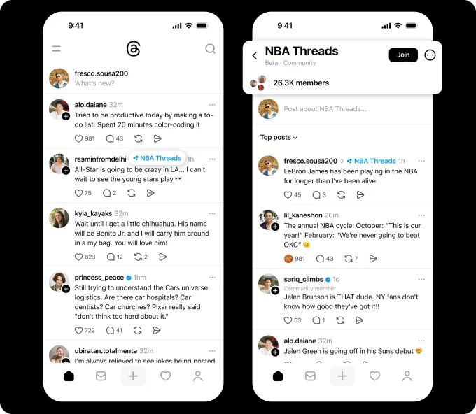 Meta стартира Communities в Threads: Новата конкуренция на X, снимка 1