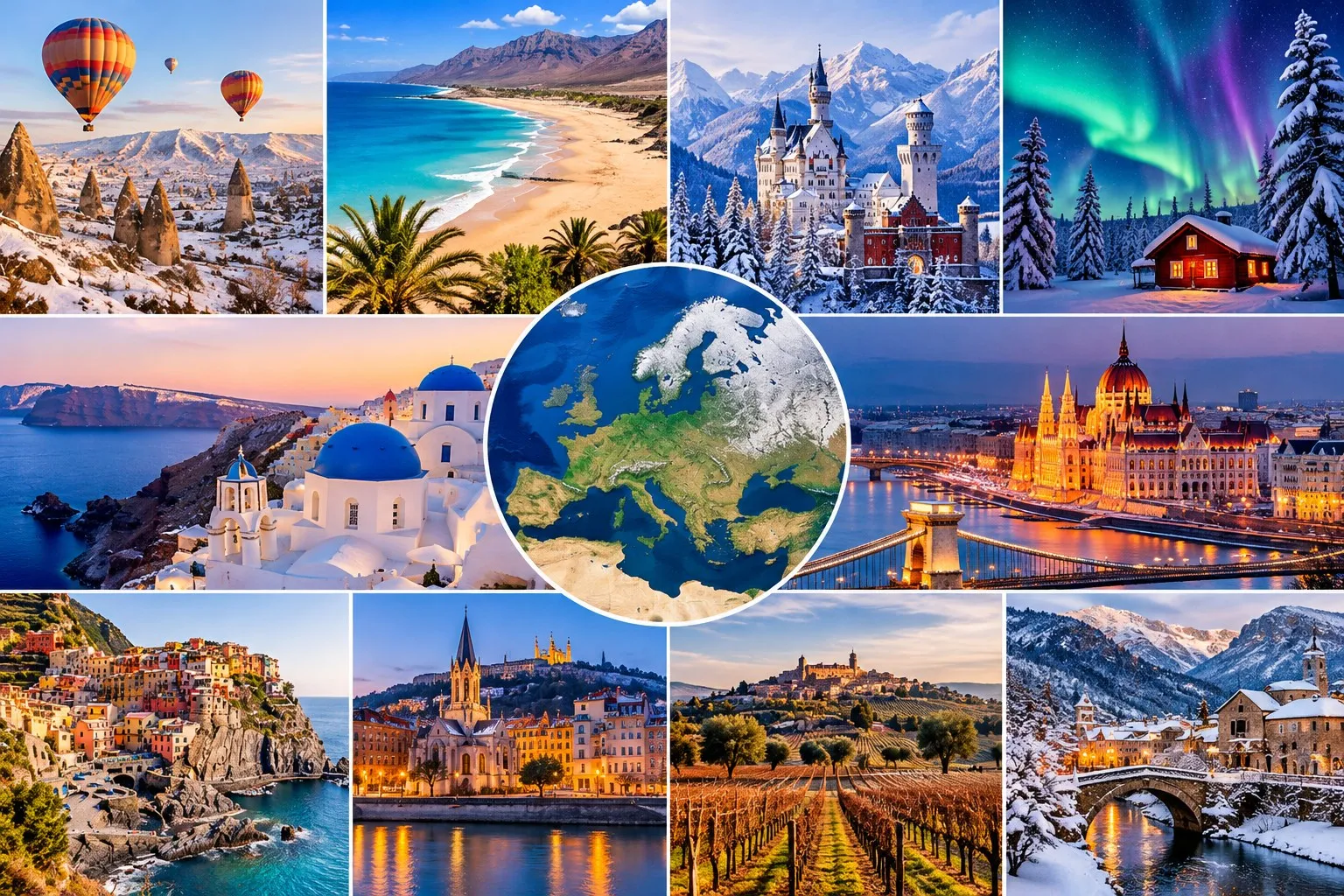 Lonely Planet избра 13 дестинации за зимата в Европа, снимка 1