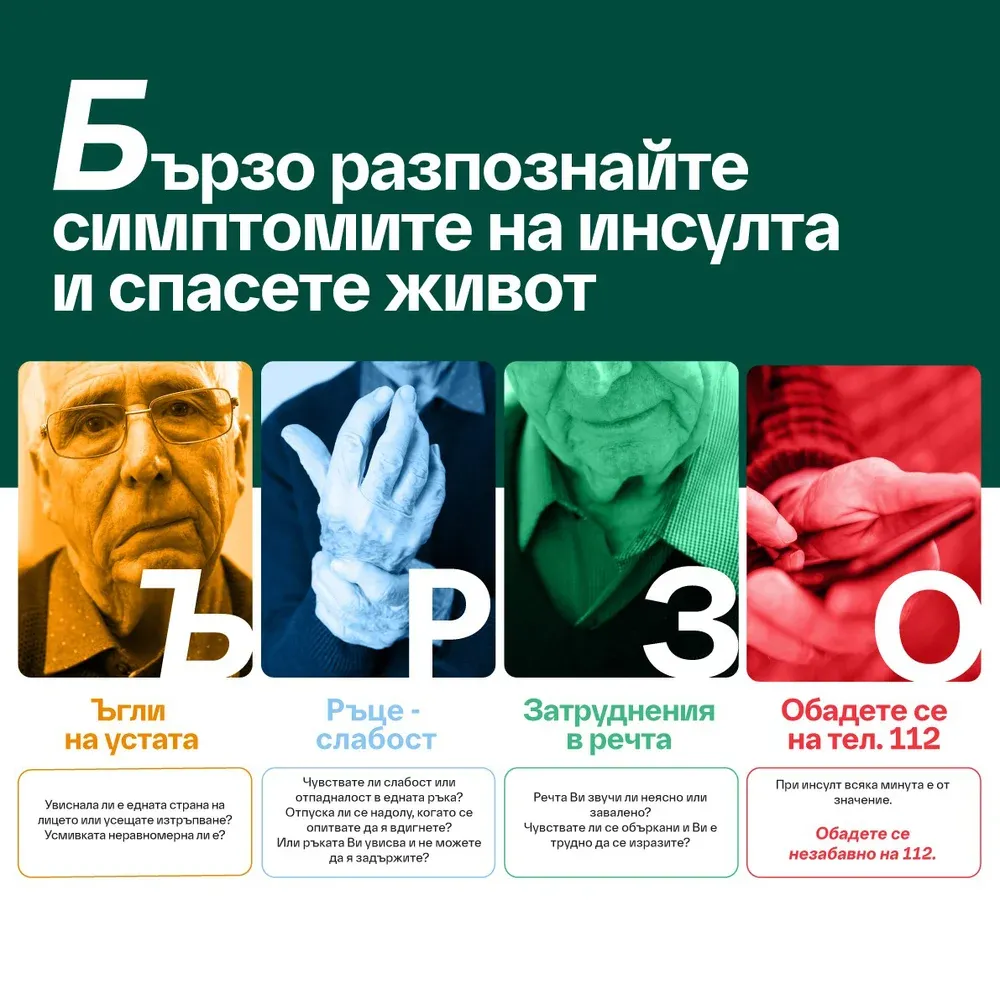 МЗ добави насоки за превенция на инсулт в електронното досие, снимка 1