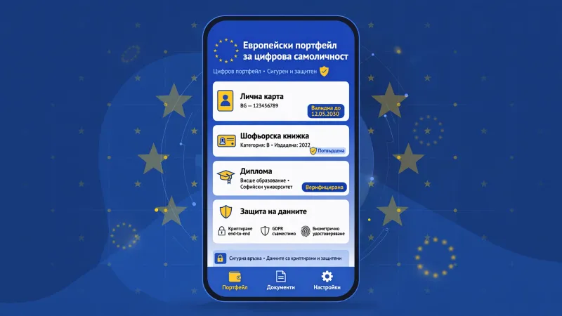 България въвежда дигитален портфейл за лични данни и услуги
