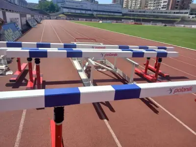Нов лицензиран сектор за висок скок на стадион „Ивайло“ във Велико Търново, снимка 1