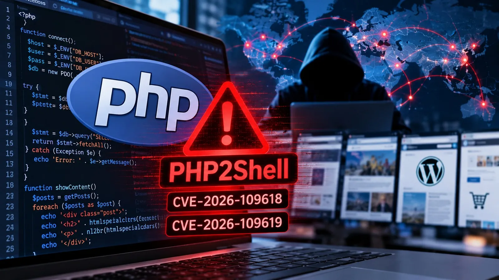 PHP2Shell: Спешни обновления заради риск от хакери, снимка 1