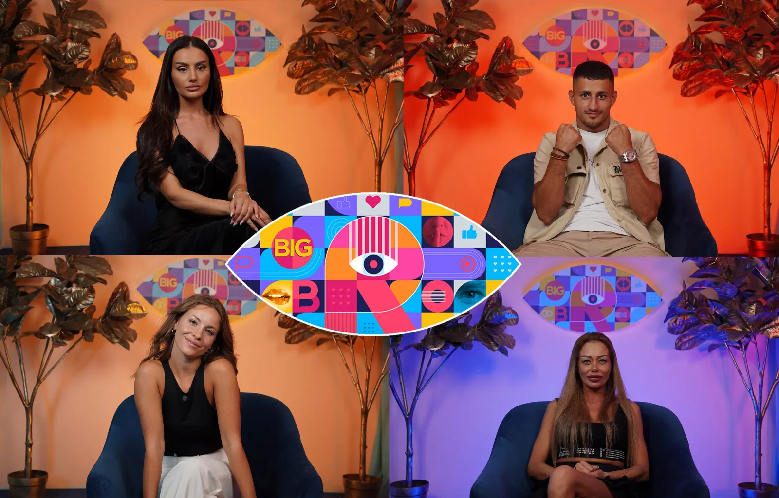 Четворка нови участници се борят за мястото в Big Brother, снимка 1