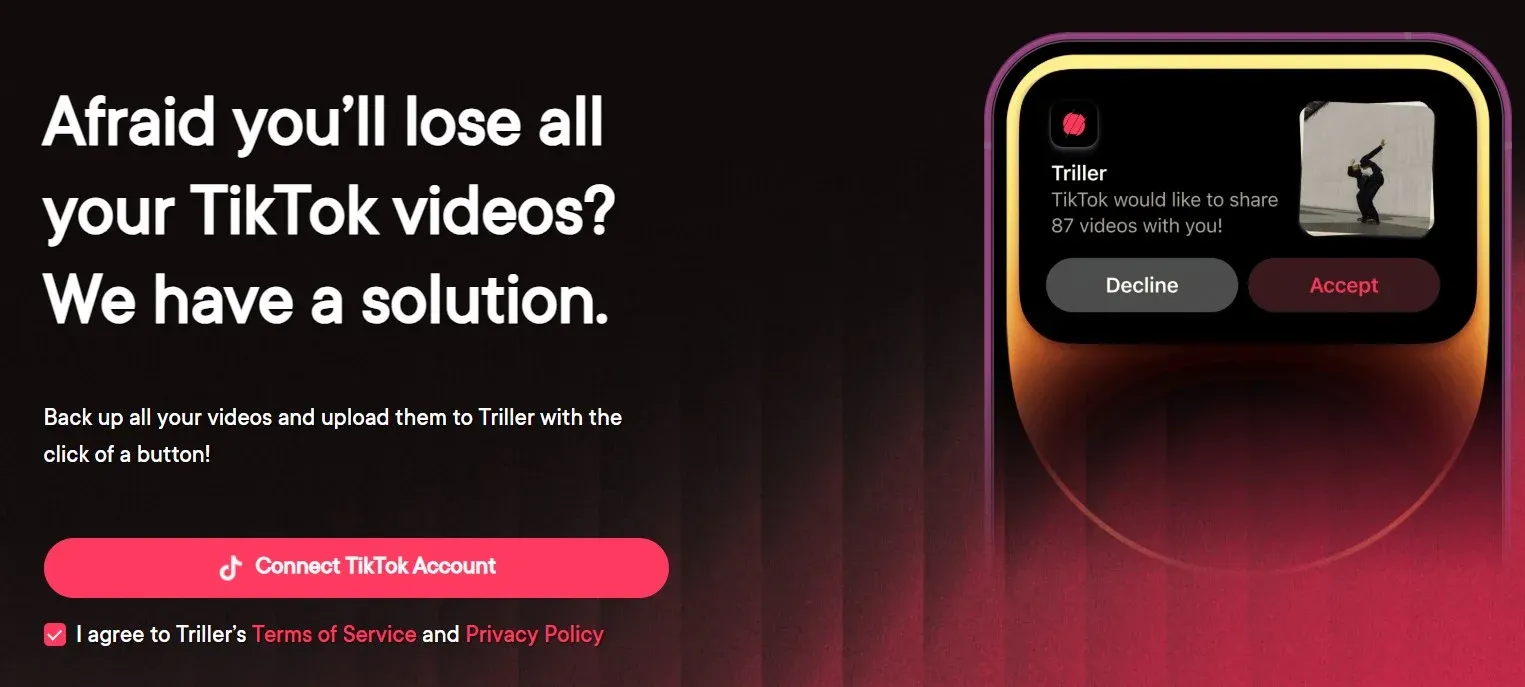 Triller се опитва да привлече TikTok криейтъри на фона на потенциална забрана в САЩ, снимка 1