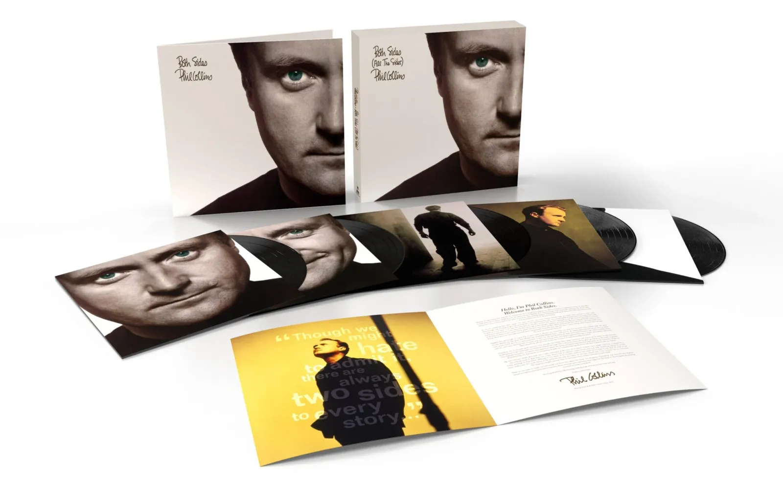 Phil Collins отбелязва 30-годишнината на „Both Sides“ с луксозно издание и редки записи на живо, снимка 1