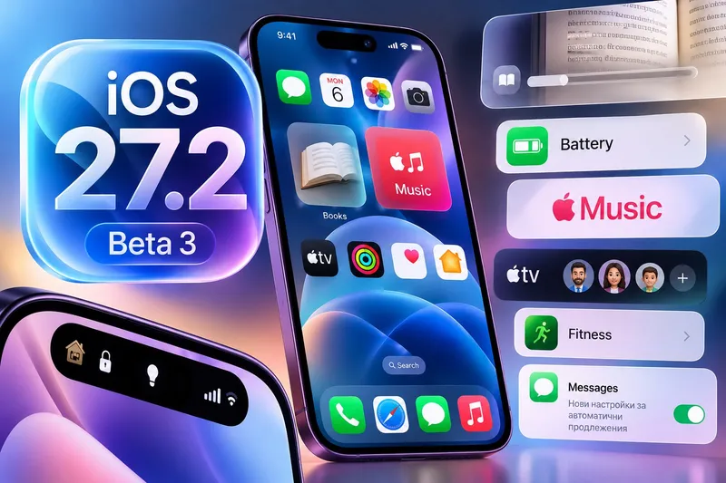 iOS 27.2 Beta 3 е тук: какво ново за iPhone