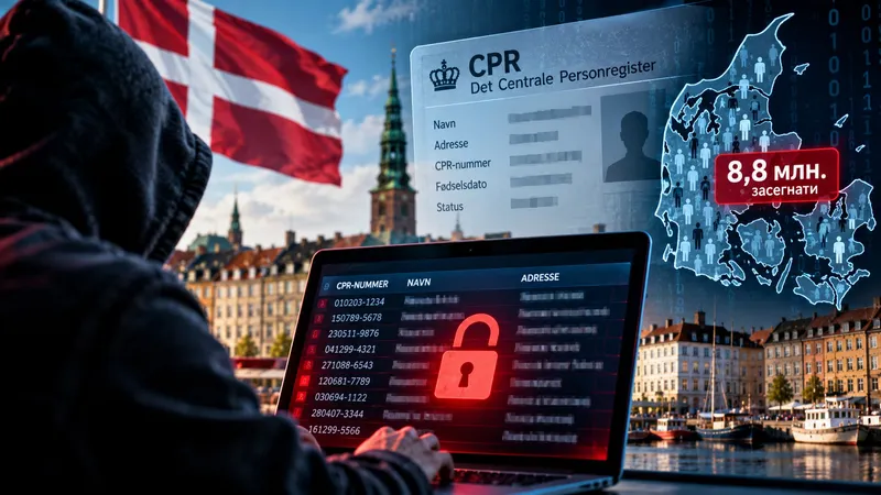 Дания разследва достъп до данните на 8,8 млн. души