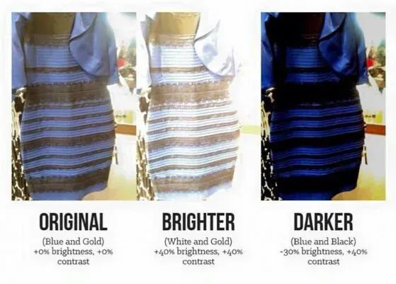 Роклята от 2015 г. разкри тайни за мозъчните илюзии и възприятие, снимка 1