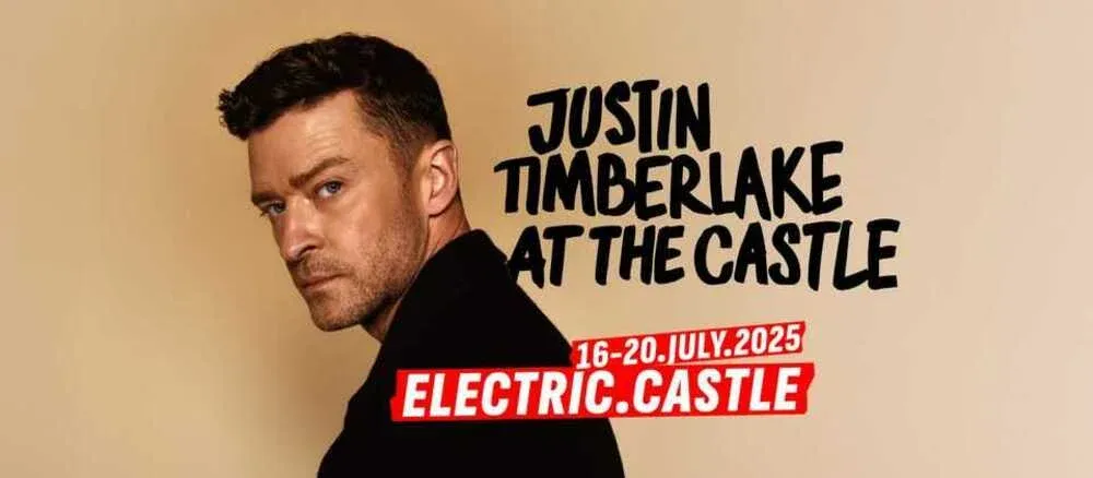 Джъстин Тимбърлейк ще дебютира в Румъния на "Electric Castle" 2025, снимка 1