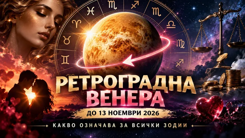 Ретроградна Венера: любовта и парите на изпитание